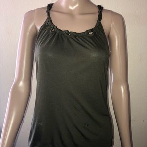 BCBG modal tank top with knot details
